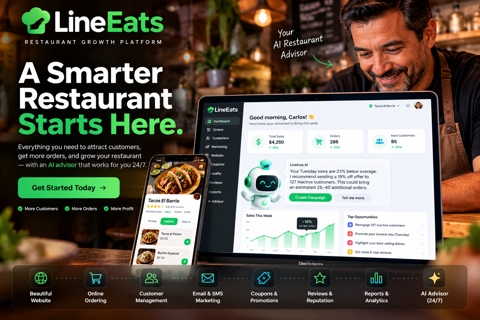 LineEats platform preview